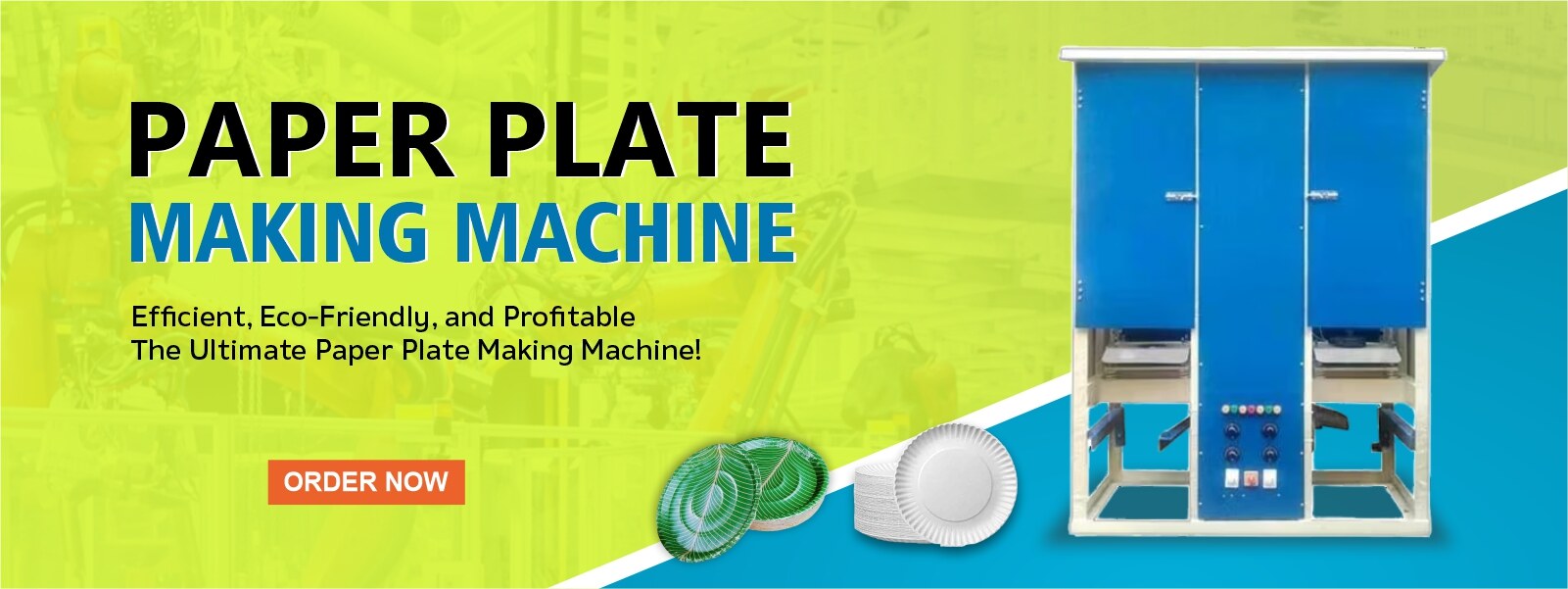 Automatic Paper Plate Making Machine